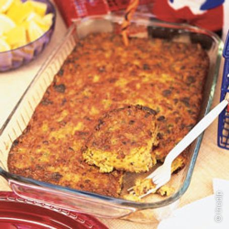 Black Eye Peas Cornbread