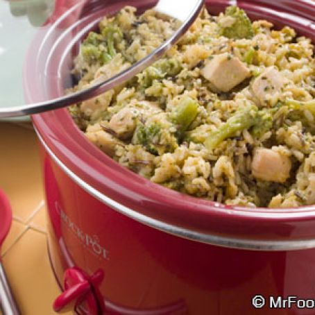 Slow Cooked Chicken and Rice