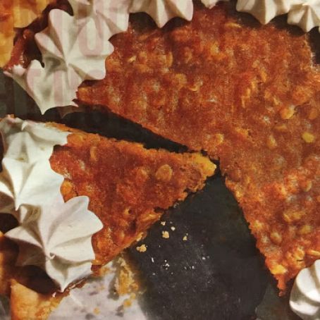 Pumpkin Butter Oatmeal Pie