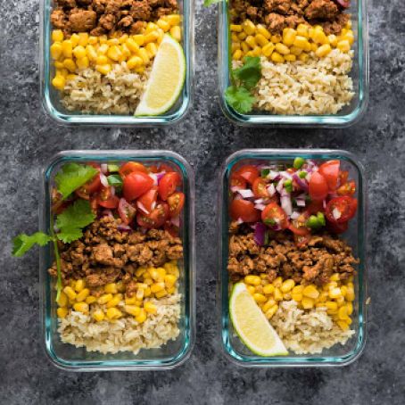 Turkey Taco Bowls