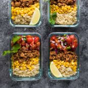 Turkey Taco Bowls