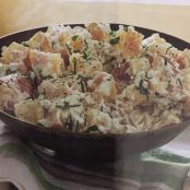 Potato Salad with Feta, Yogurt and Mint
