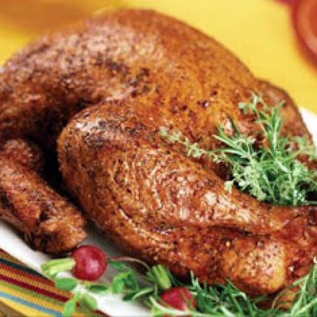 Southern Cajun Belle Deep Fried Turkey