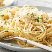Roasted Garlic Spaghetti