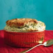 Spinach and Gruyere Souffle