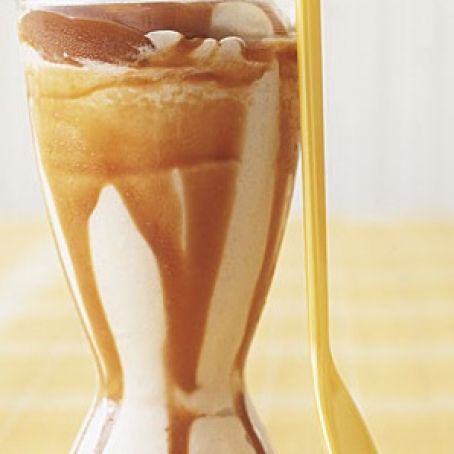 Banana Caramel Milkshake