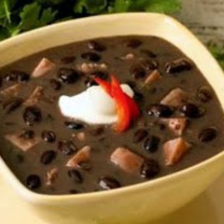 Black Bean and Vegetable Soup