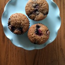 Blueberry Zucchini Muffins