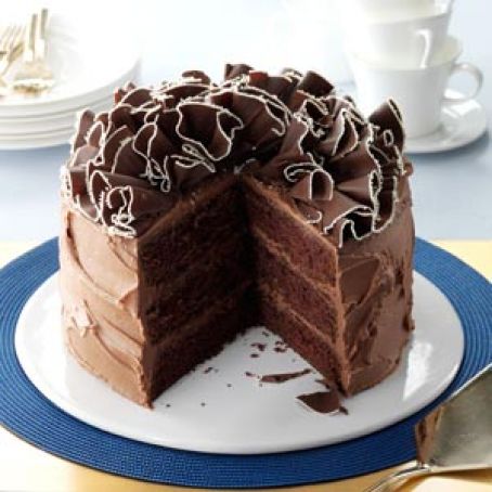 Sour Cream Chocolate Cake