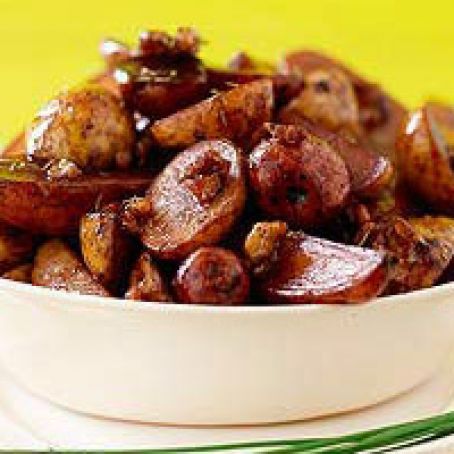 Molasses-Tossed Potatoes