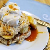 Caramel Banana Shortcakes