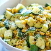 Parmesan Zucchini and Corn