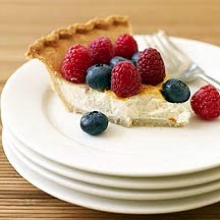 Raspberry-Blueberry Cheesecake Pie 5pts