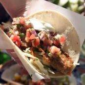 Beer-Battered Fish Tacos with Tomato & Avocado Salsa