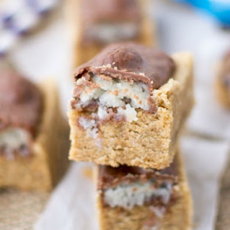 Almond Joy Peanut Butter Cookie Bars