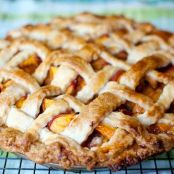 Brown  Sugar Cinnamon Peach Pie