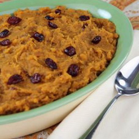 Cranberry Mashed Sweet Potatoes