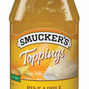 PINEAPPLE ICEBOX PIE WITH PINEAPPLE TOPPING