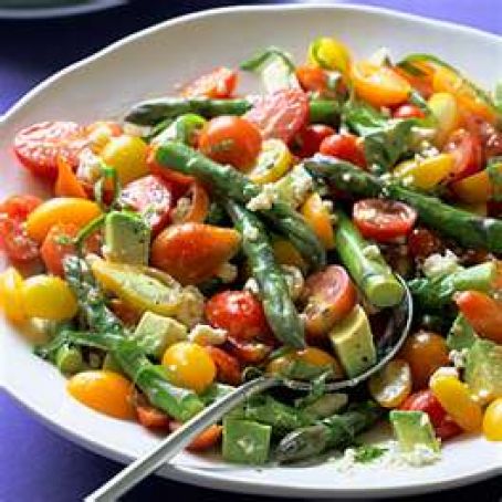 Cherry Tomato and Asparagus Salad