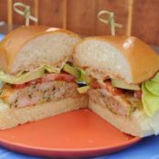 Shrimp Burgers with Old Bay Mayo