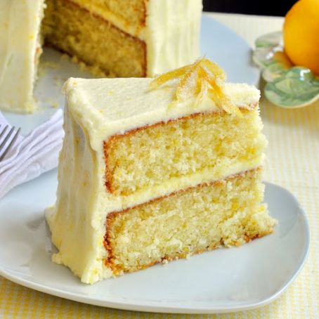 Lemon Velvet Cake (9-inch layer cake)