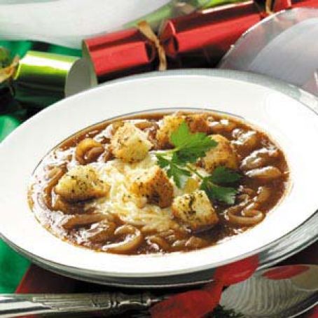 Flavorful French Onion Soup Recipe