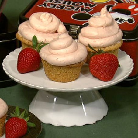Carla Hall's Peanut Butter and Jelly Cupcakes