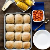 30 Minute Honey Wheat Rolls