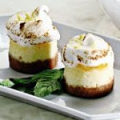 Lemon Meringue Miniature Cheesecakes