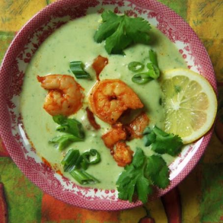 Avocado Shrimp Bisque