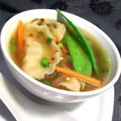 Quick Pot Sticker Soup