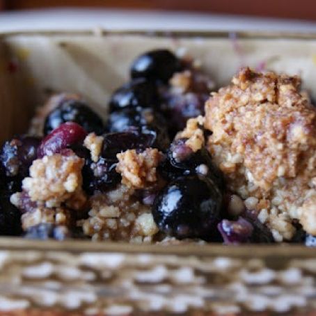 HCG Diet (P3) Blueberry Cobbler