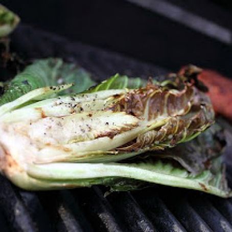 Grilled Radicchio with Creamy Walnut Sauce