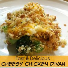 Cheesy Chicken Divan