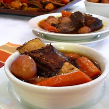 Slow-Cooked Moroccan Short Ribs