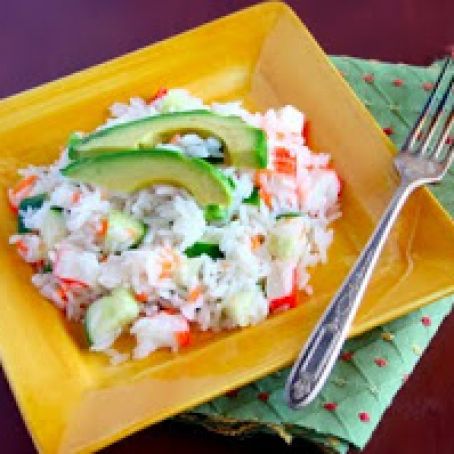 California Sushi Rice Salad