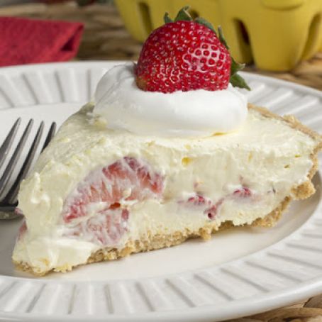 Strawberry Cream Pie