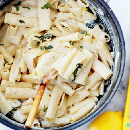 Creamy Lemon One Pot Pasta