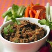 Black Bean Dip with Veggies