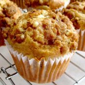 Pear Walnut Muffins