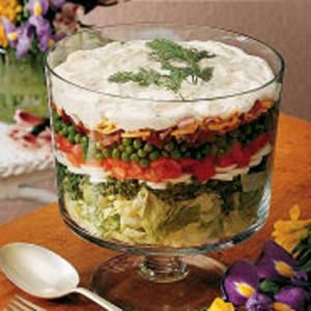 Sides, Salads: Lynn's Layer Salad