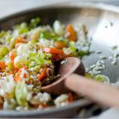 RISOTTO w/SPRING CARROTS & LEEKS