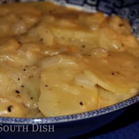Smothered Stewed Potatoes