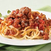 Spaghetti with Zesty Bolognese