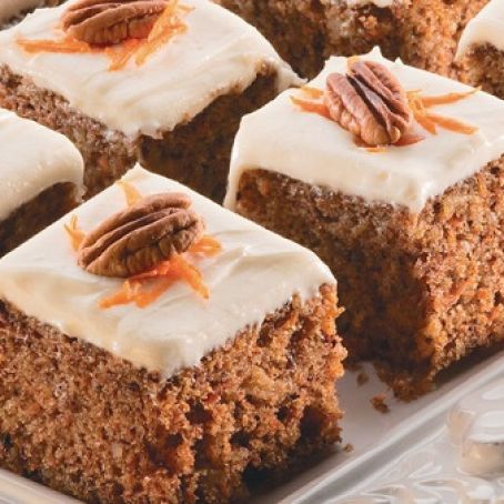Carrot Cake Squares
