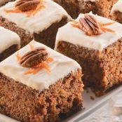 Carrot Cake Squares