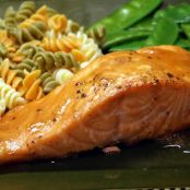 Salmon with Brown Sugar Glaze