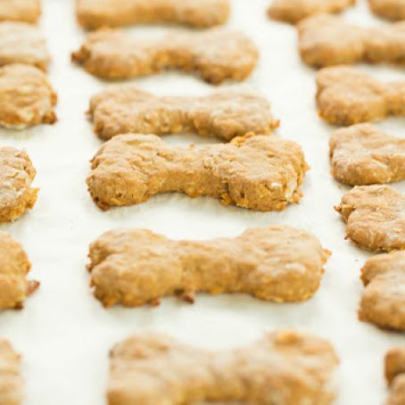 Homemade Peanut Butter-Bacon Dog Treats