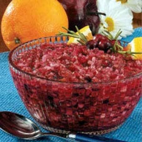 Cranberry Fruit Relish Recipe