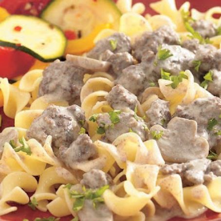 Family-Style Beef Stroganoff